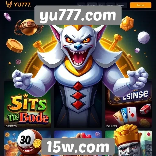Principais jogos disponíveis no yu777.com